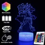 Lampe Pokemon 3D Mega Lucario