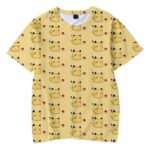 T Shirt Pokemon Kawaii Pikachu
